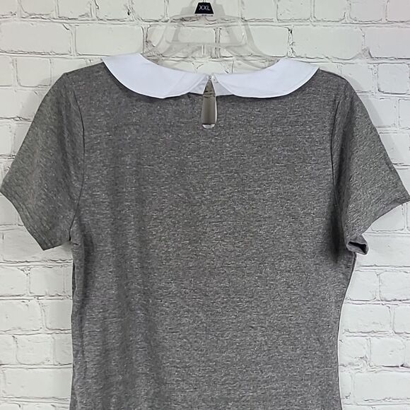 Riverdale Vixen Betty Cooper Jughead Crown Dress M/L Gray Collared Midi Costume - Picture 9 of 11